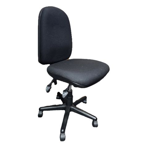 Secondhand chair 38 HB no arms Black