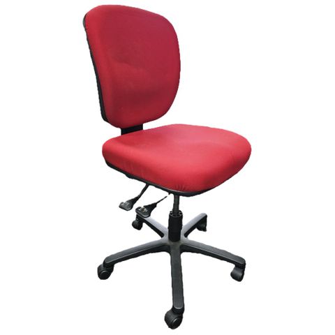 Secondhand chair 50 MB no arms Red