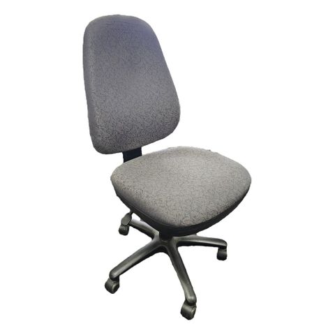 Secondhand chair 53 HB no arms Grey Pattern