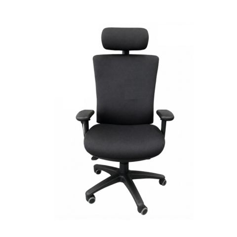 Mesh Malaga Pad-back HB HR Fab Arms SS Black Base 160kg