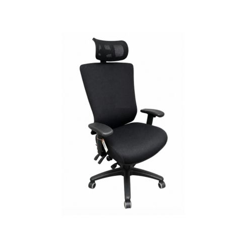 Mesh Malaga Pad-back HB HR Mesh Arms SS Black Base 160kg