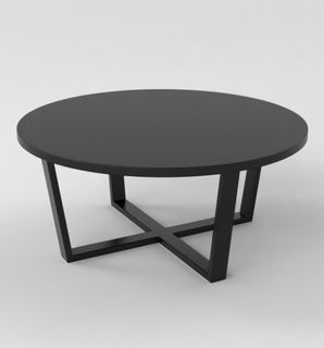 Dexter Coffee Table Frame 900diamxH450mm Powdercoat