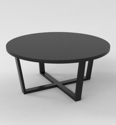Dexter Coffee Table Frame 900diamxH450mm Powdercoat
