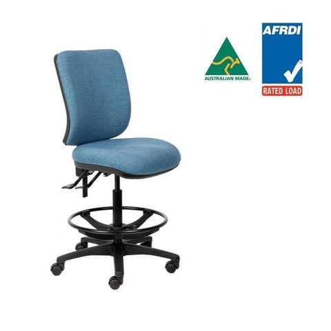 Rexa 135 Drafter Chair Range - Ratchet Back - 135kg