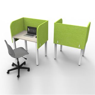 Carrel Desk Style 50 with Privacy Screen