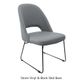 New Orleans Crescent Chairs Sled Base, 150kg
