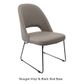 New Orleans Crescent Chairs Sled Base, 150kg