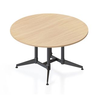 Typhoon Meeting Table Diam1500mm H750mm NO/Blk Fr