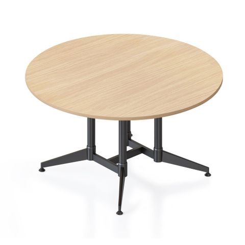 Typhoon Meeting Table Diam1500mm H750mm NO/Blk Fr