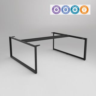 Anvil Frame only 2 User Doublesided 1500x1620mm Black