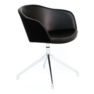 Tubby Chair Swivel Glides, 4 way polished base, Vegas