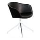 Tubby Chair Swivel Glides, 4 way polished base, Vegas
