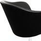Tubby Chair Swivel Glides, 4 way polished base, Vegas