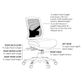 Lotus Meshback Chair - 160kg