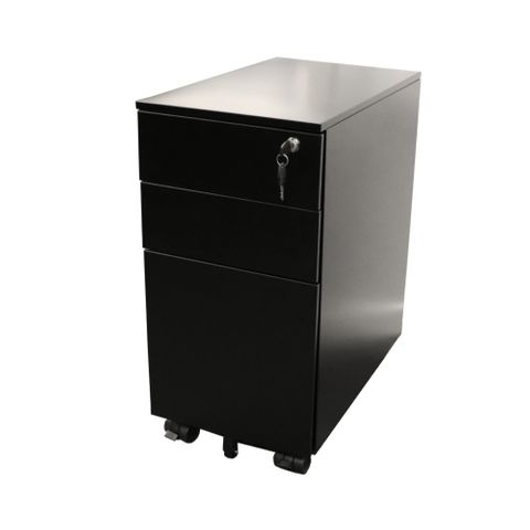 Mobile Pedestals Slim - Steel - H610mm - Imported