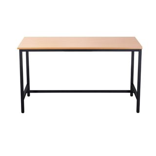 Rapidline High Bar Table L1800xD900mm Black frame