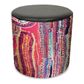 Eva Round Ottoman Indigenous Fabric Range