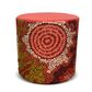 Eva Round Ottoman Indigenous Fabric Range