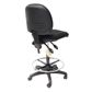 EC 070 Med Back Draft Chair No Arms 2L 120kg  Black