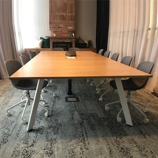 Inspire Boardroom Table 3000x1200mm Black/L2