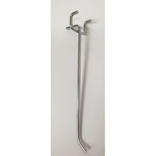 Pegboard Hook Standard Duty 3.75mm L150mm Chrome