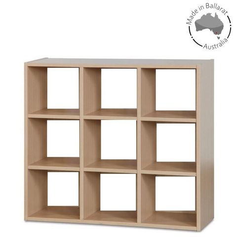 Bookcase Cubed 9 Hole: 3 High x  3 Wide L2