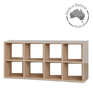 Bookcase Cubed 8 Hole: 2 High x  4 Wide L2