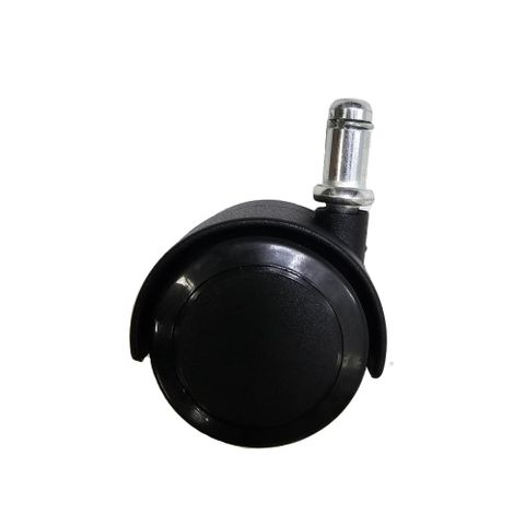 Chair Castor 50mm Hard floor Free-rolling Hooded Black PU ea