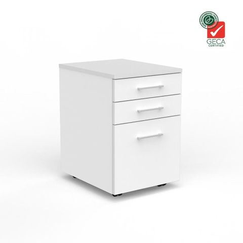 Eko System Mobile Pedestal 2 S/1F  White