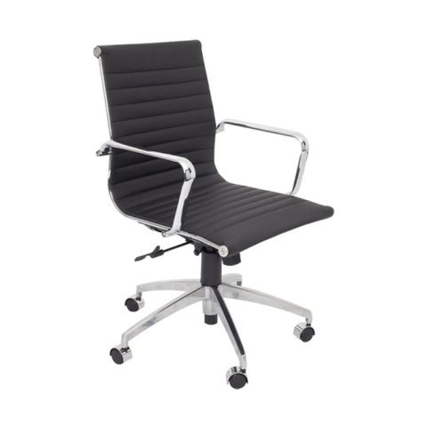 PU605M Medium Back Executive Chairs - 120kg