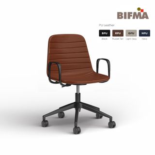 Sofia Chair with Arms Tilt Mech 130kg PU
