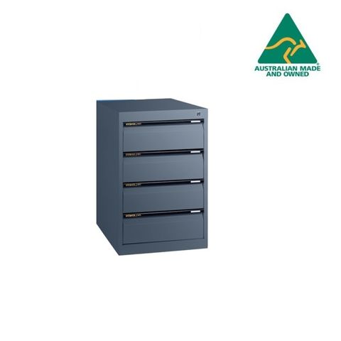 CD Cabinet 4 drawers H1325 x W510 x D610mm