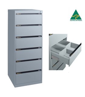 Duplex Card 6 Dr Cabinet for Cards 6"x4" H1018xW467xD610mm