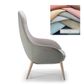 Muse Pluse High Back Lounge Chair - High Seat - 140kg