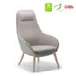 Muse Pluse High Back Lounge Chair - High Seat - 140kg