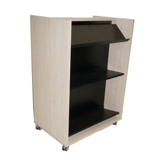 Library Shelving Hybrid H1275xW900xD600mm Mobile