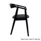 Sweden Dining Chair - Timber with Seat Pad