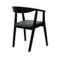 Sweden Dining Chair - Timber with Seat Pad