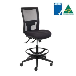 Team Air 135 Mesh Back Drafting Chair No Arms 3L 135kg F1