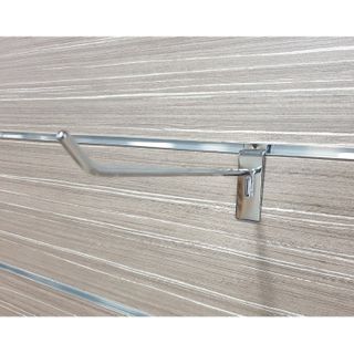 Pegboard Hook Heavy Duty 6mm L75mm Chrome