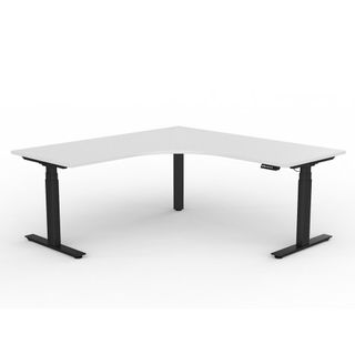 Agile Motion+ CWS Rect Legs 1800x1800x750mm Blk L1