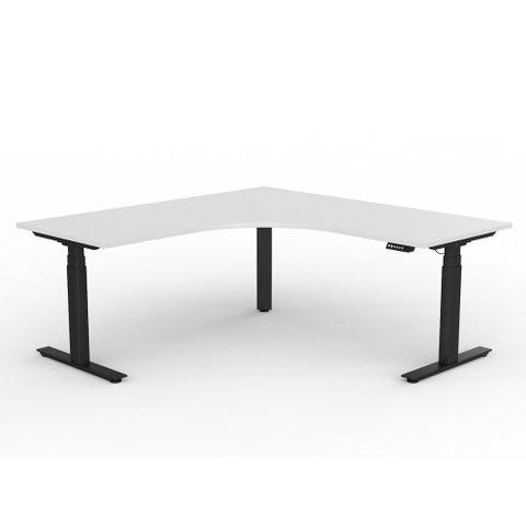 Agile Motion+ CWS Rect Legs 1800x1800x750mm Blk L1