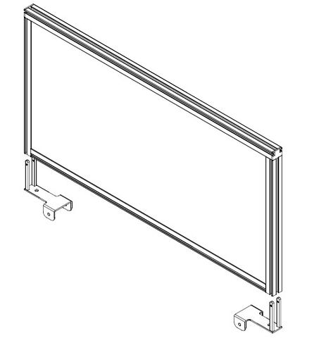 S30 Screen Mount Bracket to extend 50mm screen height