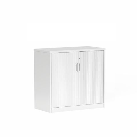 Tempo Tambour Cupboard H1020xW900xD450mm White