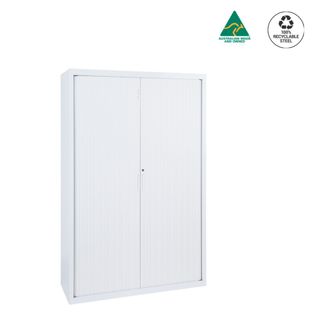 Tambour Door Cupboard H2000xW1200x455mm 4 SH
