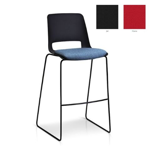 Unica Stool Range - Sled Legs - 140kg