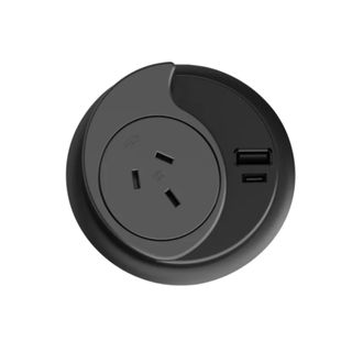 Konexus 10A Module, & 2 x USB A/C Chargers, Black