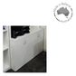 Credenza with Swing Open Doors Range. D450 x H725mm