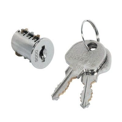 Hafele Lock Barrell only 4-Digit & 2 Keys Unfitted