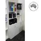 Credenza & Hutch L1200xH1800xD300/450 4Swing doors L1
